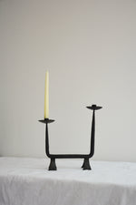 Load image into Gallery viewer, WROUGHT IRON CANDELABRA
