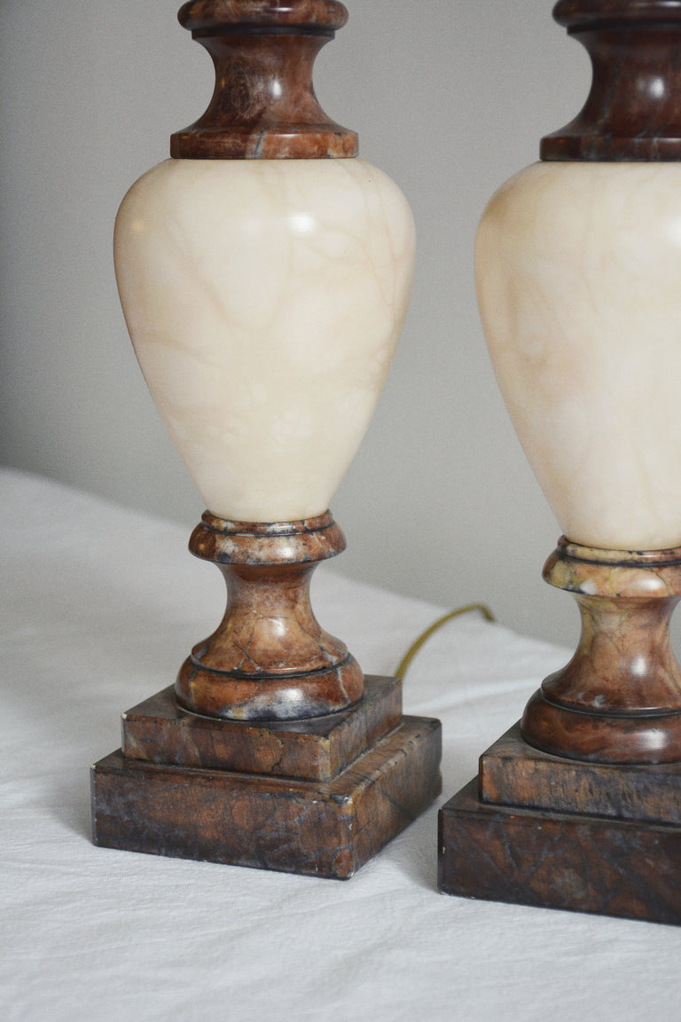 MARBLE TABLE LAMP BASE