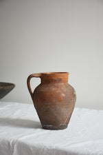 Load image into Gallery viewer, FRENCH ANTIQUE TERRACOTTA JUG
