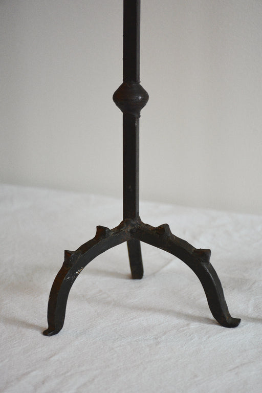 IRON CANDLE HOLDERS