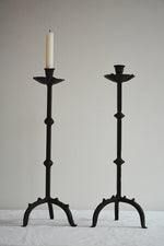 Load image into Gallery viewer, IRON CANDLE HOLDERS
