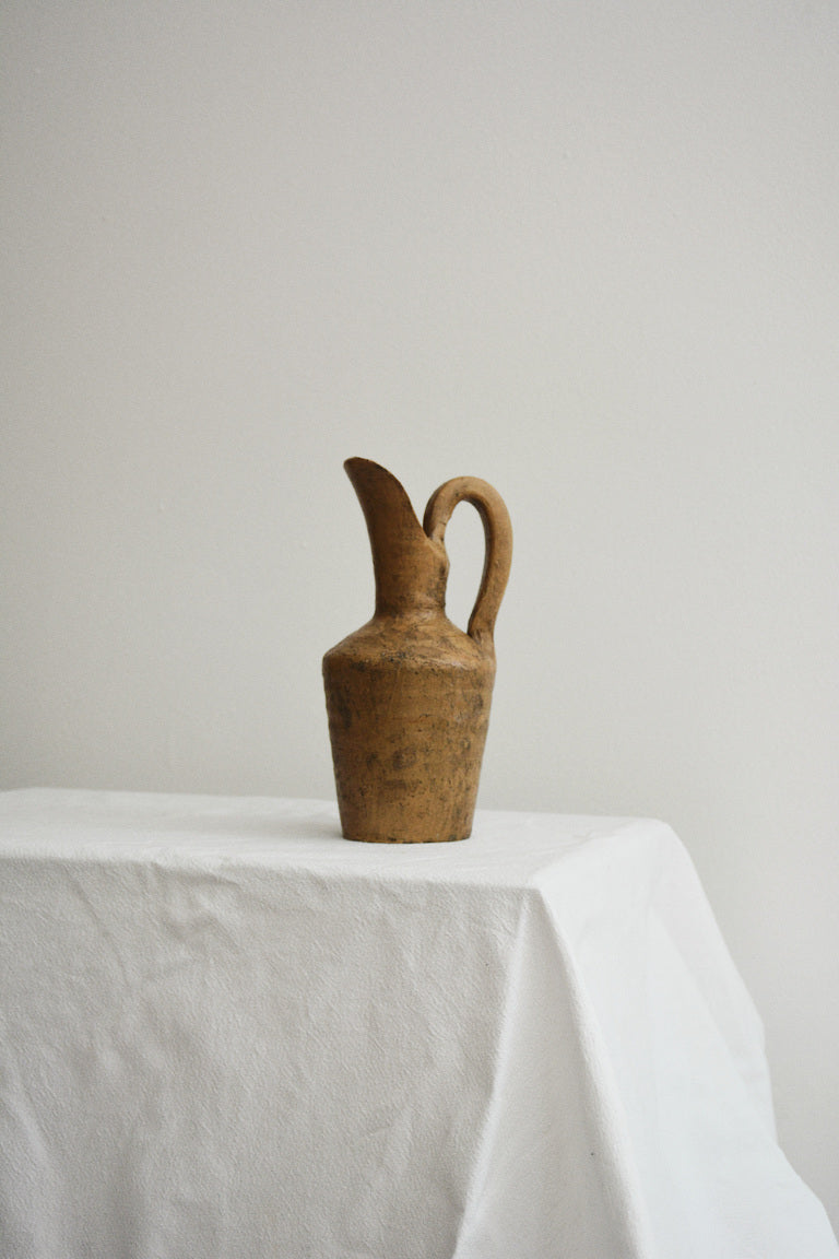 SPANISH TERRACOTTA PITCHER