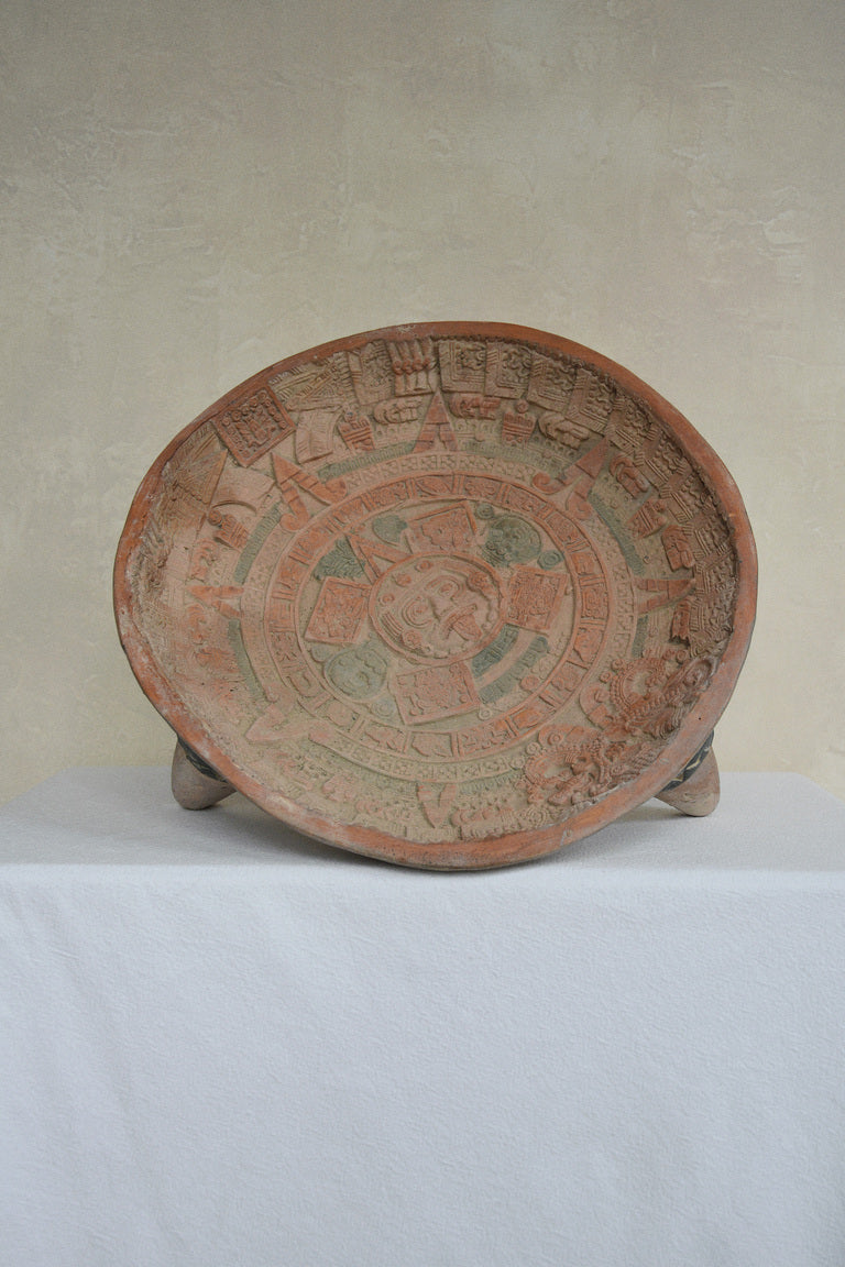 TRIPOD POTTERY BOWL