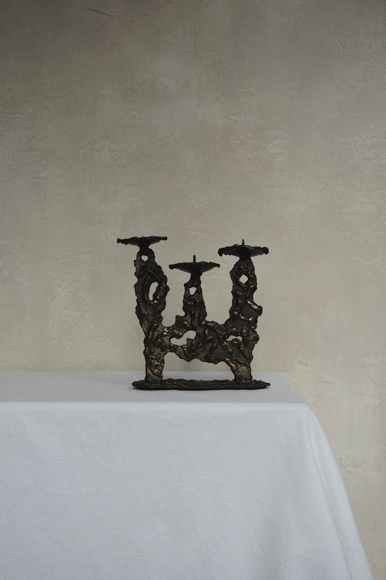 BRUTALIST CANDELABRA