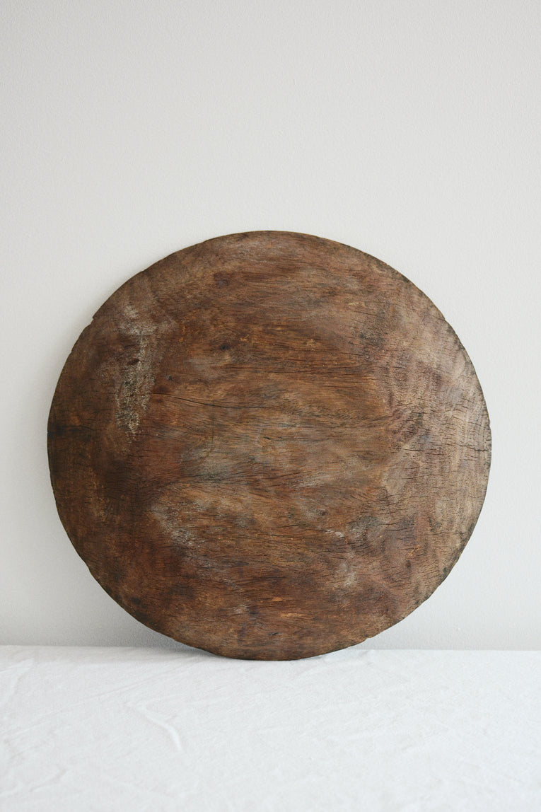 ANTIQUE WOODEN BOWL